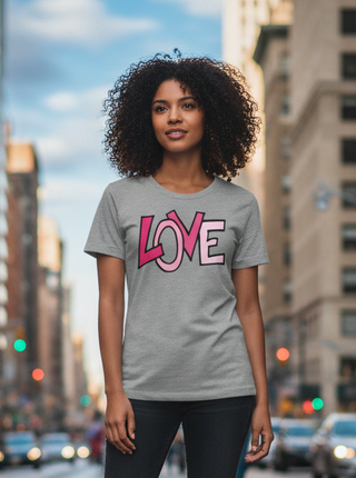 112 Love Text - Ladies T-shirt