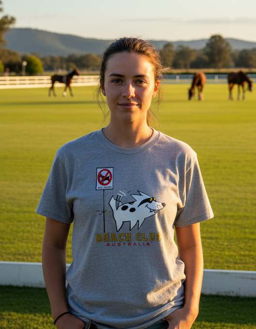 BKS Aussie Beach Dog - Adult T-shirt