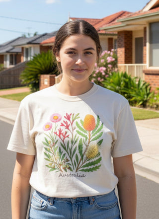 CXM Australian Wildflowers - Adult T-shirt