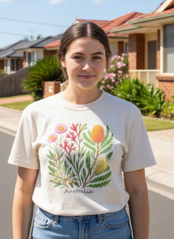 CXM Australian Wildflowers - Adult T-shirt