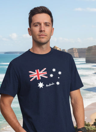 Australian Flags - Adult T-shirt