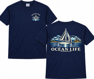 Ocean  Life  - Adult T-shirt
