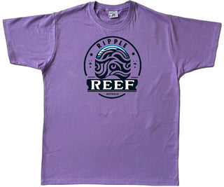 Buy lilac Ripple Reef - Adult T-shirt