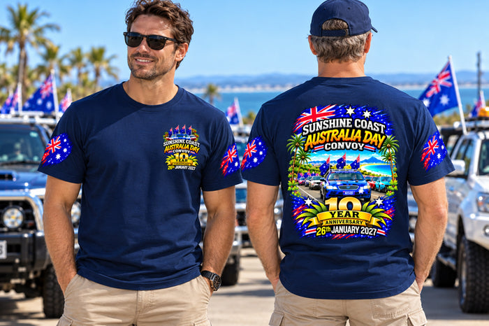 Sunshine Coast Australia Day Convoy - Adult T-shirt