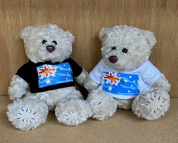 Plush Teddies Australia Flag