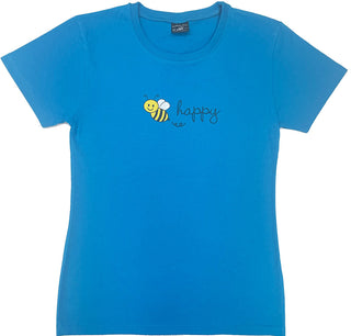Bee Happy - Ladies T-shirt