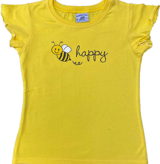 Bee Happy - Girls T-shirt