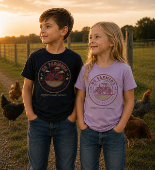 FTB Support Local Farmers - Kids T-shirt