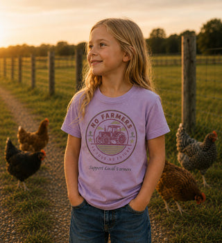 FTB Support Local Farmers - Kids T-shirt