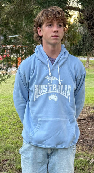 CPB774  Australia Block - Adult Hood Top