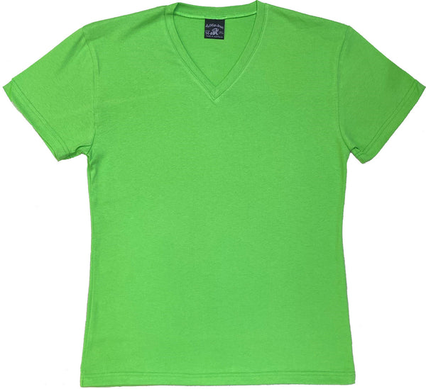 112V Ladies Plain V-Neck T-shirt