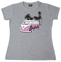 112 VW Pink Palm Kombi - Ladies T-shirt
