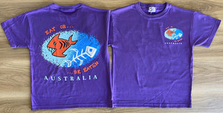 Buy purple AIE Be Eaten - Kids T-shirt