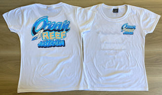 Buy white AYE Ocean Reef - Ladies Slim Fit T-shirt