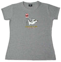BKS Aussie Beach Dog - Ladies Slim Fit T-shirt
