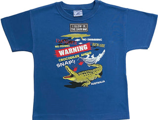 BTS Crocodile Warning - Kids T-shirt