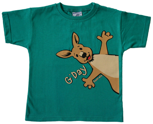 Australia\'s T-Shirt Page Kids | & Kangaroo G\'Day - CLO Side AMC