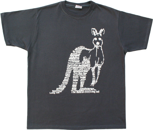 CNL Kangaroo Words - Adult T-shirt