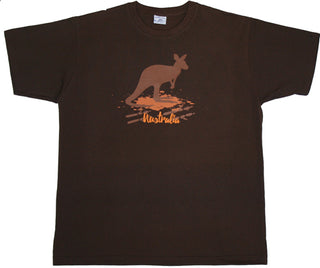 CQK Kangaroo Footprint - Adult T-shirt