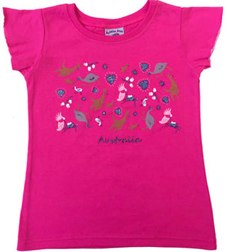 CRH Glitter Hearts - Girls T-shirt