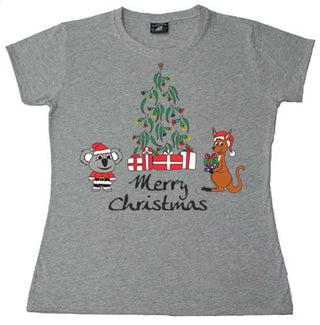 Christmas Animals - Ladies T-shirt