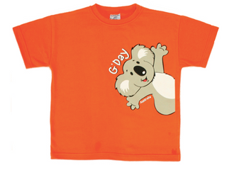 CLN G'Day Side Koala - Kids T-shirt
