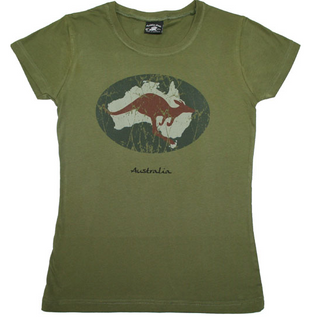 CES Kangaroo Scratchy - Ladies Slim Fit T-shirt