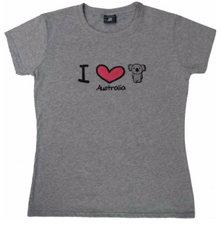 CEQ I Love Koalas - Ladies Slim Fit T-shirt