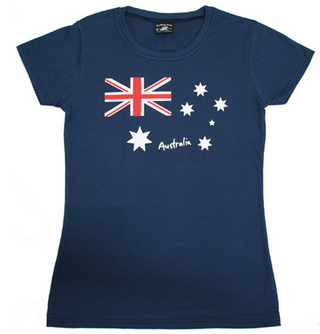 BFN Australian Flag - Ladies T-shirt