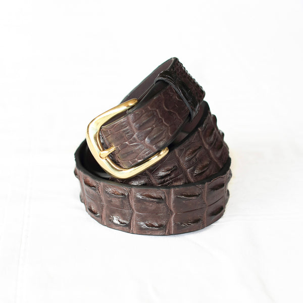 Standard Hornvback Crocodile Belt (25mm Wide)