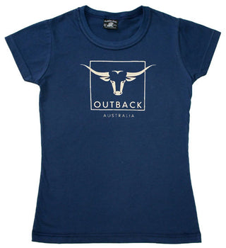 CTB Outback Cattle -  Ladies Slim Fit T-shirt