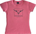 CTB Outback Cattle -  Ladies Slim Fit T-shirt